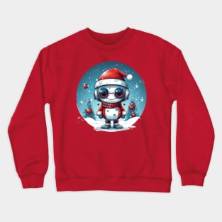 Robot Santa Crewneck Sweatshirt